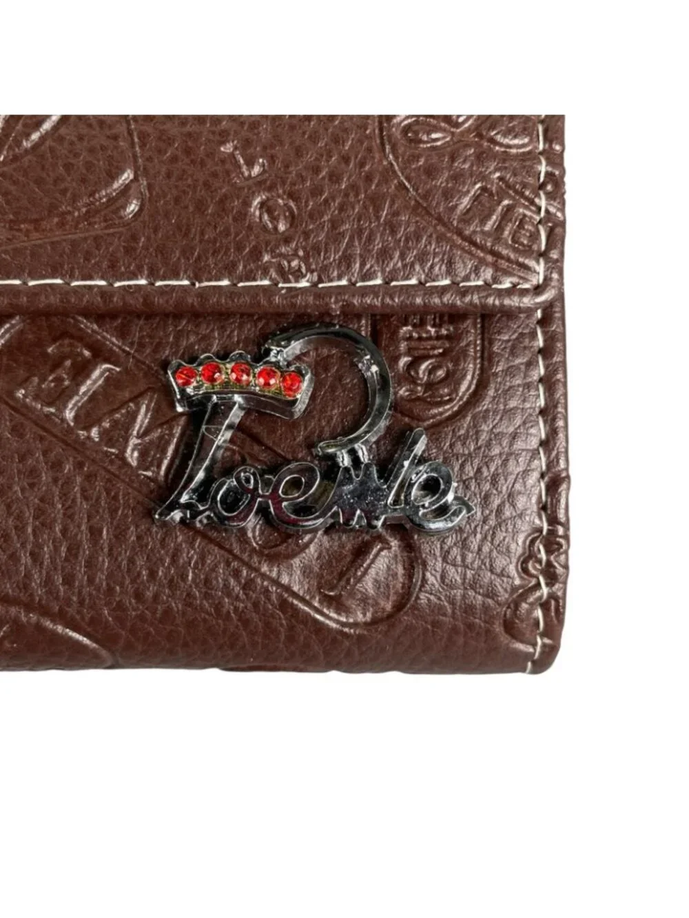 Loewe Wallet Leather Brown